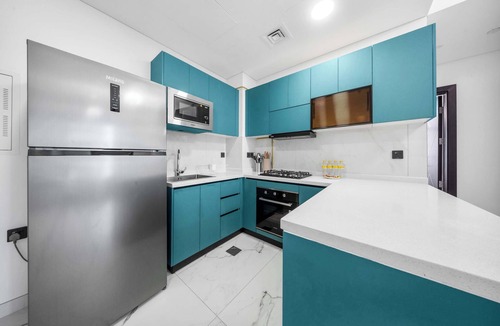 Al Barsha Apartment | Free housekeeping visits during your stay - StayShort - Stunning 2BR in Arjan that Sleeps 4