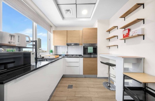 Jumeirah Village Circle Apartment | Free housekeeping visits during your stay - StayShort - JVC 1 Bed Apartment Sleeps 4 with Huge Balcony!