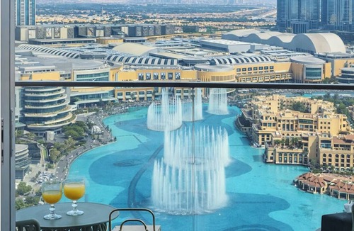 Downtown Dubai Apartment | FRONT ROW LUxX! OPEN VIEW Burj+Fountain Show/4bed