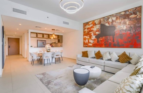Za'abeel 2 Apartment | Full Burj Khalifa View - Modern 3BR Maids Estate