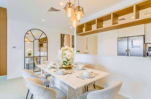 Za'abeel 2 Apartment | Full Burj Khalifa View - Modern 3BR Maids Estate