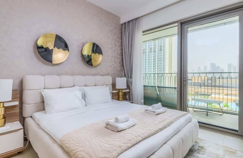 Za'abeel 2 Apartment | Full Burj Khalifa View - Modern 3BR Maids Estate
