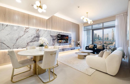 Downtown Dubai Apartment | Full Burj Khalifa View, TOP Floor, 5min Dubai Mall