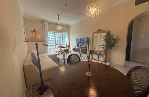 Al Majaz Apartment | Full Sea view SemiParisian Style in a vibrant area