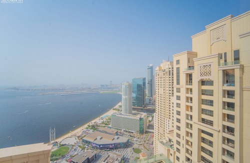 Al Sufouh 2 Apartment | Gardenia Stylish 3BR Sea & Marina Views JBR