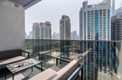 Downtown Dubai Apartment | GuestReady - Studio w/Balcony & Burj Khalifa View