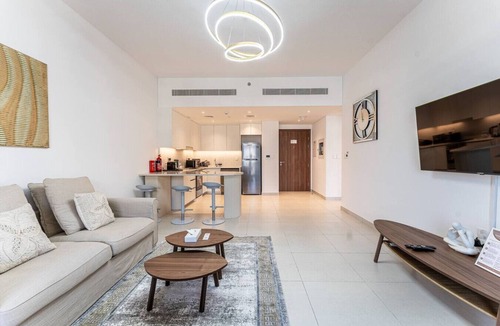 Umm Suqeim 3 Apartment | HAVN - 1Bed in Madinat Jumeirah, Burj Al Arab view