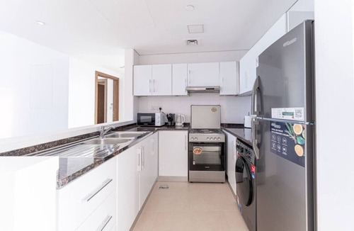 Dubai Media City Apartment | HAVN - High-Floor 2- Bed at Hilliana, Burj View