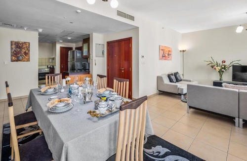 Jumeirah Beach Residence Apartment | Lovely 2-bed condo in JBR - 5 mins from beach - Palm View!
