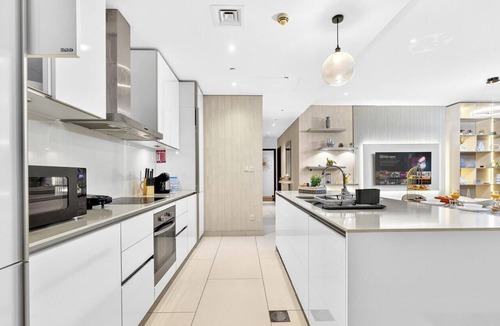 Al Wasl Apartment | Lush 2.5 BR in City Walk with Burj Khalifa View
