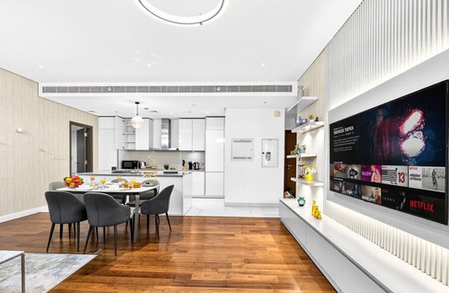 Al Wasl Apartment | Lush 2.5 BR in City Walk with Burj Khalifa View