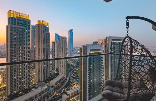 Dubai Apartment | Lux 1BR Apartment with Amazing view in Palace Residences Creek Harbor