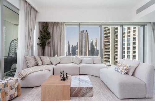 Za'abeel 2 Apartment | Luxury 3 bed with Burj Khalifa and Dubai Skyline View