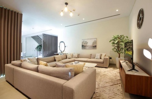 Al Samha Villa | Luxury 4BR + maid's with private pool and near Beach