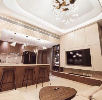 Sharjah Apartment | Luxury Huge 1BR apartment With Private Garden in Uptown Al Zahia