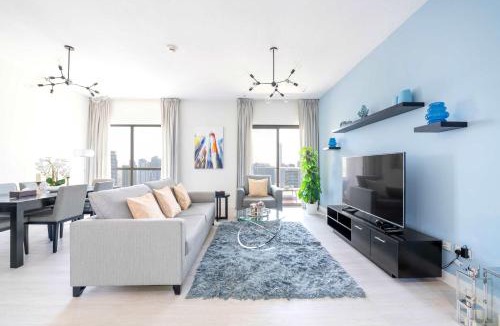 Jumeirah Beach Residence Apartment | Luxury JBR 2BR Shams Full Marina View Free 5 Star Beach Resorts Access