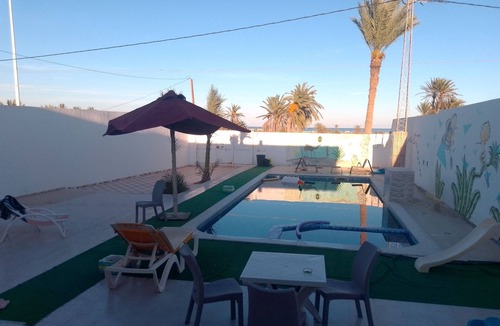 Houmt Souk Villa | Mahbouba house facing the sea Djerba Midoun