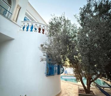Aghir House | maison d hôte rêve de désert jerba vue de mer