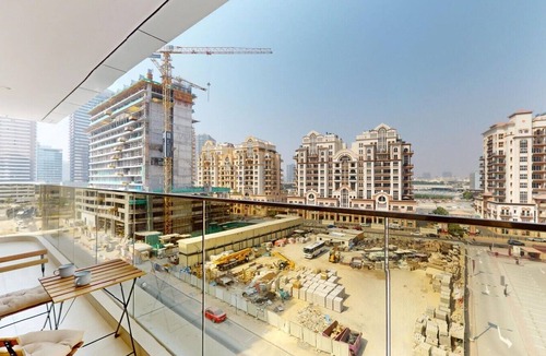 Dubai Sports City Apartment | Minimalist 2 Bedroom l near Cricket Stadium