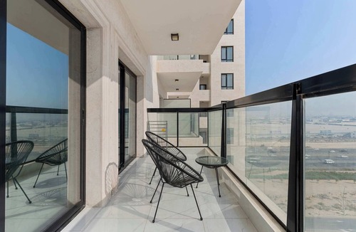 Jebel Ali Apartment | Modern 1BR Near Metro with Pool, Gym & Balcony