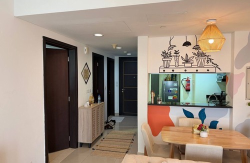 Al Raha Beach Apartment | Modern Comforts: Al Raha Beach modern 1 bedroom near AD airport
