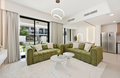 Dubai House | Modern Luxe 4BR Oasis | Peaceful Views