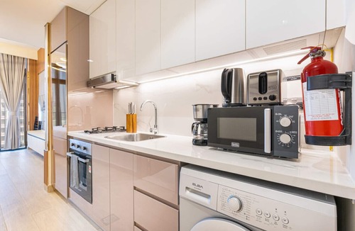 Nad Al Sheba Apartment | Modern Luxe Studio in the Heart of Meydan