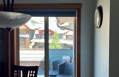 Canmore Condo | Mountain views, top floor, large deck, comfortable beds, AC