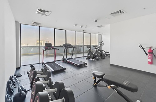 Dubai Sports City Apartment | New 1BR with Rooftop Pool and Amazing View