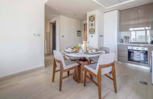 Nad Al Sheba Apartment | Opulent 2BR with Spacious Terrace in MBR City