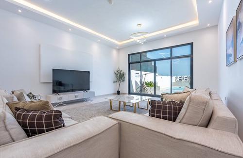 Sharm Villa | Pool and Sea Views 4BR with Assistant's Room Villa, Own Pool and BBQ Facility
