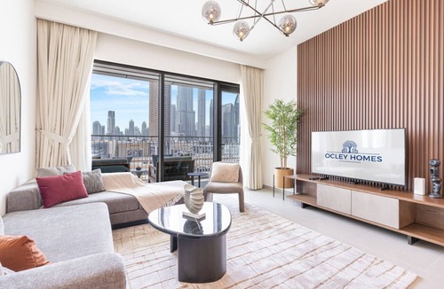 Za'abeel 2 Apartment | Premium Downtown Home with Burj Khalifa View