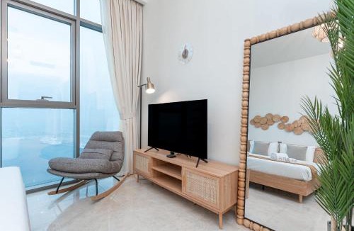 Dubai Maritime City Apartment | PVH - Anwa by Omniyat - Coastal Studio with Sea View - Dubai Maritime City