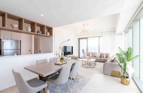 Za'abeel 2 Apartment | Regal 3BR+Maid w/Burj Khalifa View Balcony