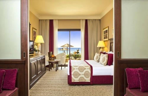 Al Aqah Hotel | Seaside Retreat with Lush Garden Views near Diving and Snorkeling Spots