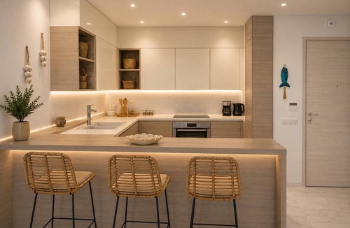 Cite El Wafa Apartment | Serene Retreat Elegant Nabeul Apartment with Ocean Views