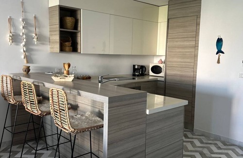 Cite El Wafa Apartment | Serene Retreat Elegant Nabeul Apartment with Ocean Views