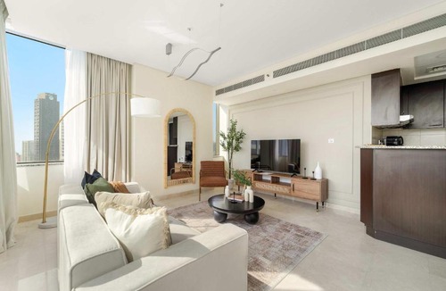 Bur Dubai Apartment | Silkhaus Vacation Homes Premium 2BDR Stay in Sky Gardens DIFC