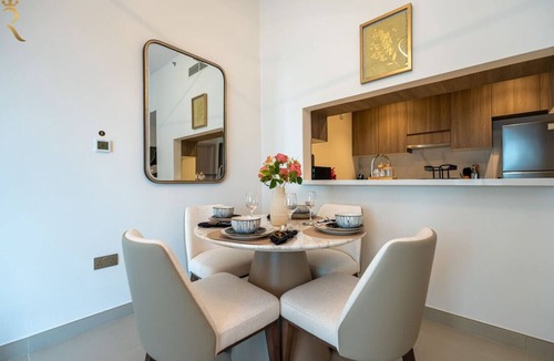 Khalifa City Apartment | Stylish 2BR w/Balcony | Yas Golf Fairways