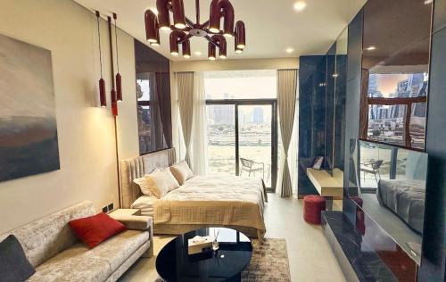 Al Satwa Apartment | Stylish new apartment with Burj and Downtown views