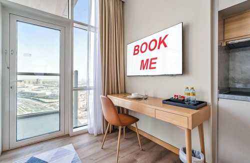 Jumeirah Village Triangle Apartment | Stylish Studio Novotel JVT with Access to 5-Star Hotel Pool, Gym & Spa - Sleeps 2