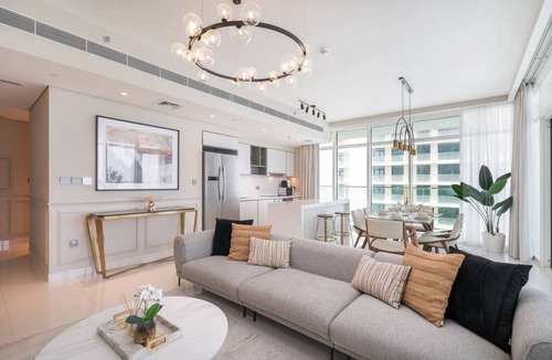 Dubai Marina Apartment | Sunrise Bay with treasure w stunning harbor view