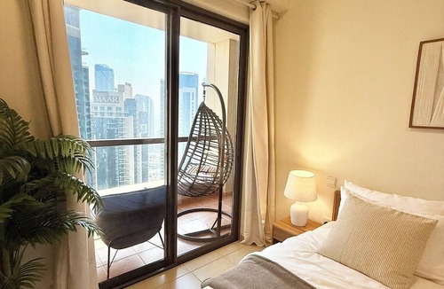 Jumeirah Beach Residence Apartment | Tiramisu - Luxury 2BR Apartment-JBR Beach with Marina View- Cozy Retreat