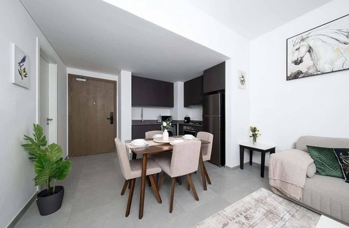 Sharjah Apartment | Tiraz 4 Aljada Apartment W Balcony & Pool Access