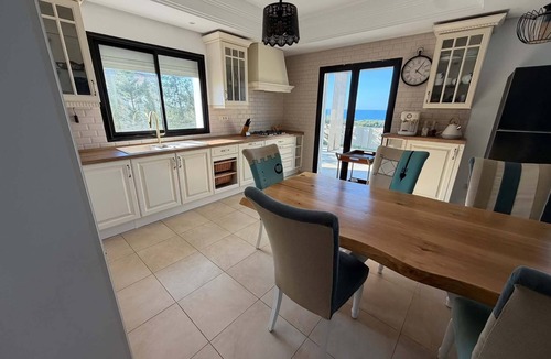 Tabarka Ski Chalet | Villa Bel Azur: Panoramic View of the Sea and the Golf Course