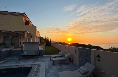 Tabarka Ski Chalet | Villa Bel Azur: Panoramic View of the Sea and the Golf Course