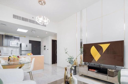 Dubai Apartment | Vogue | Gemz Al Furjan near Ibn Battuta Mall