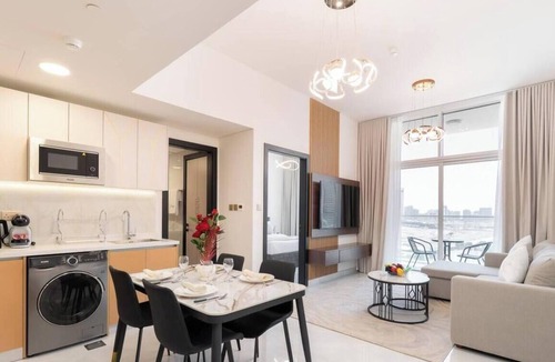 Al Barsha Apartment | Vogue | Skyz by Danube near Dubai Miracle Garden