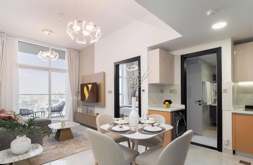 Al Barsha Apartment | Vogue | Skyz by Danube near Dubai Miracle Garden