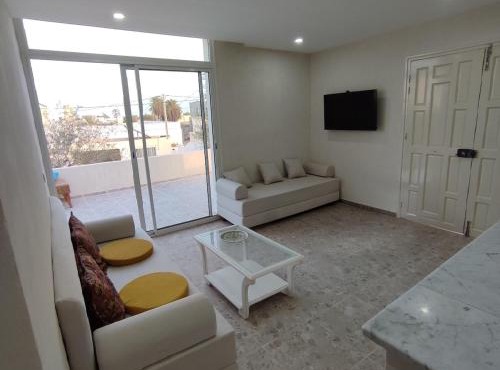 Appartement Les Oliviers avec piscine proche du lagon